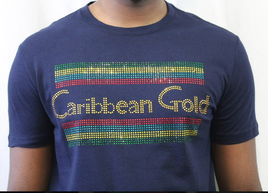 Short-sleeved 'Caribbean Gold' Tee