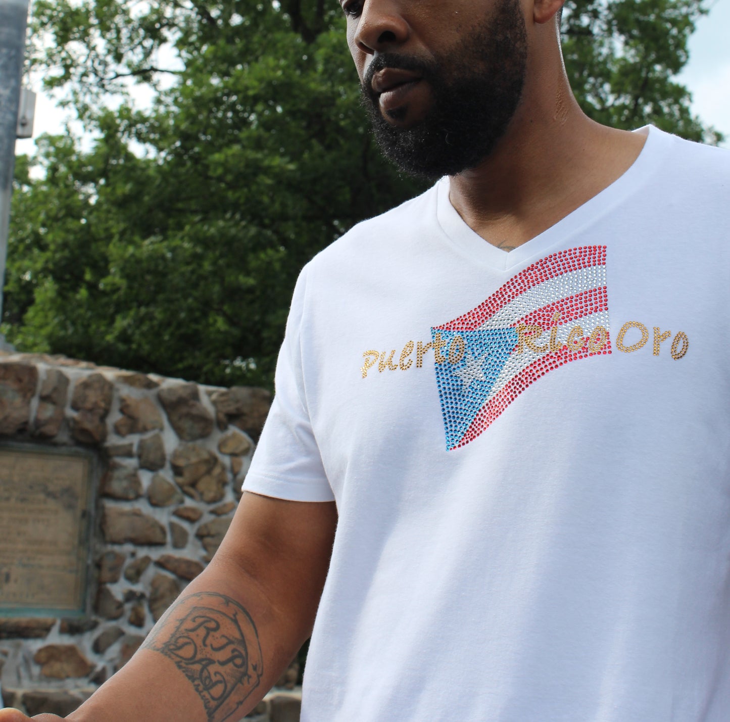 'Puerto Rico Oro' Short Sleeve Tee